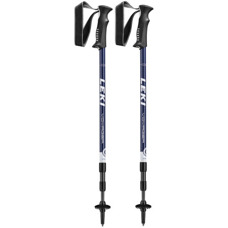 Kije Leki Voyager niebieski DarkblueWhite
