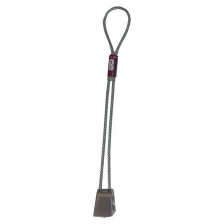 Hak wspinaczkowy Rock Empire Granite 8 srebrny