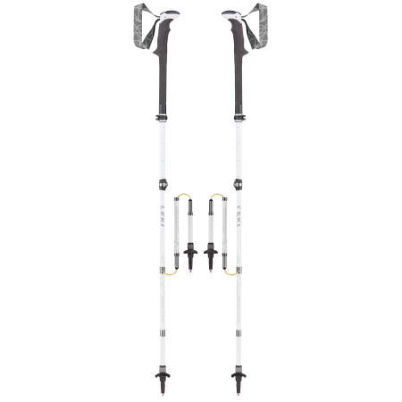 Kije trekkingowe Leki Micro Vario Carbon Lady AS czarny WhiteLightanthraciteSilver