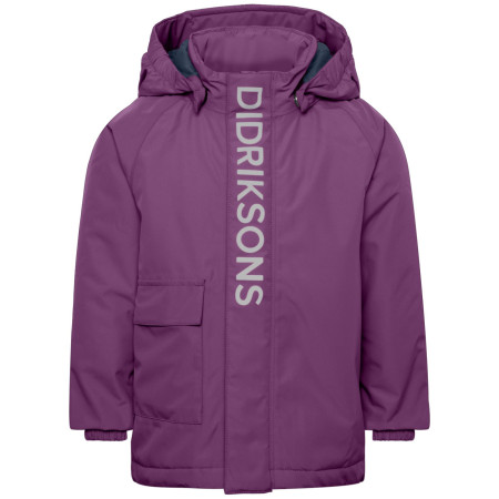Dziecięca kurtka zimowa Didriksons Talvi Kids Jkt 2 Northen Purple fioletowy Northen Purple