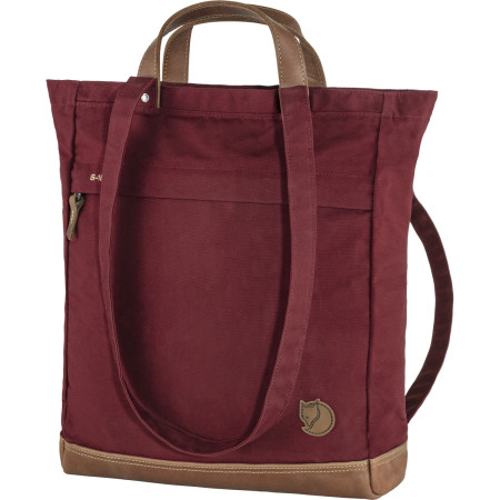 Torba Fjällräven Totepack No.2 ciemnoczerwony Bordeaux Red