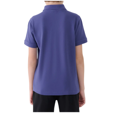 T-shirt dziecięcy 4F Polo Shirt M614 Navy