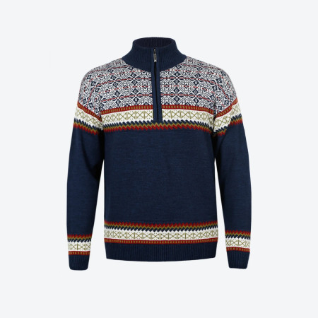 Sweter Kama 4097 ciemnoniebieski navy