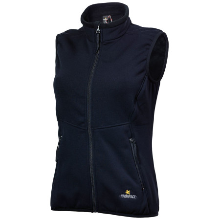 Kamizelka damska Warmpeace Trailmark Powerstretch czarny Black