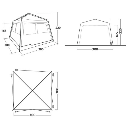 Namiot Outwell Fastlane 300 Shelter