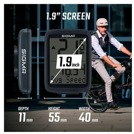 Licznik rowerowy Sigma BC 8.0 WR