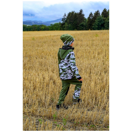 Dziecięce spodnie softshellowe WAMU Khaki
