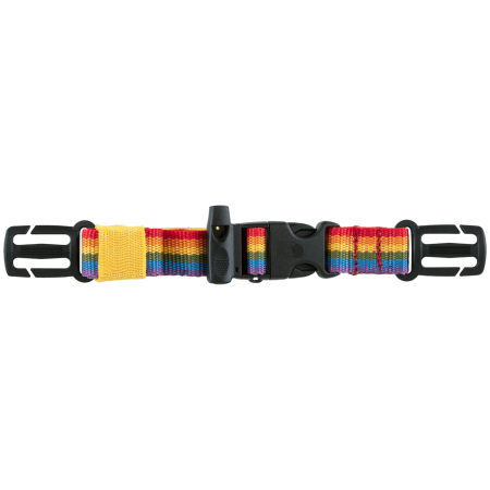 Pas do pomiaru tętna Fjällräven Kånken Rainbow Chest Strap mix1 Rainbow pattern