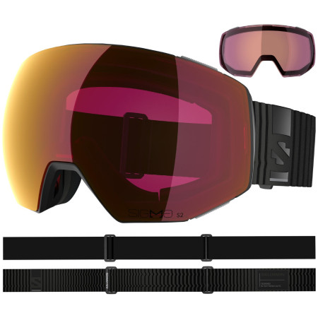 Gogle narciarskie Salomon Radium Prime Sigma +1Lens czarny Black