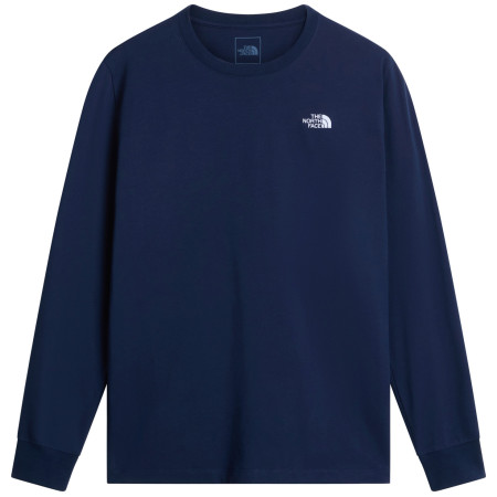Koszulka męska The North Face Evolution Simple Dome Regular Long-Sleeve Tee ciemnoniebieski SUMMIT NAVY