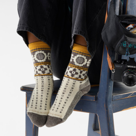 Skarpety Smartwool Women's Everyday Cozy Retro Sunflower Cr