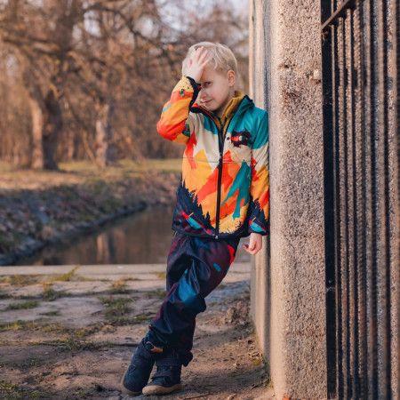 Dziecięca kurtka softshellowa WAMU Mountain Bike