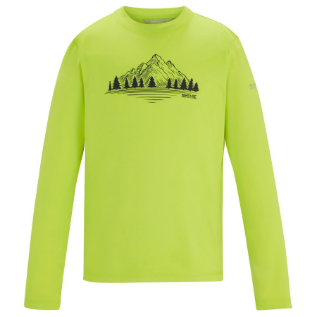 T-shirt dziecięcy Regatta Winter Alvarado Wild Lime jasnozielony Wild Lime