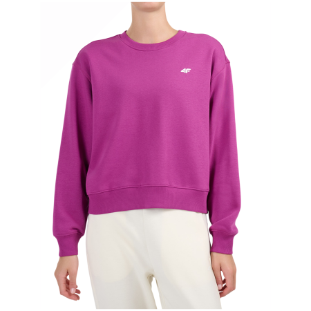Bluza damska 4F Sweatshirt F2672 różowy Pink
