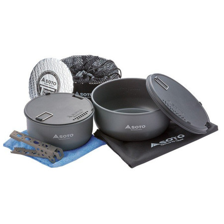 Zestaw naczyń Soto Navigator Cook Set zarys