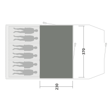 Dywan do namiotu Outwell Cozy Carpet Carolina 6