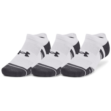 Zestaw skarpetek Under Armour Performance Tech 3pk NS biały White / White / Jet Gray