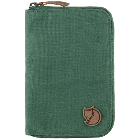 Portfel Fjällräven Passport Wallet zielony/brązowy Deep Patina