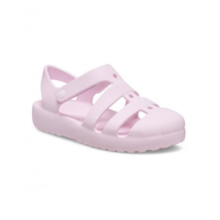 Sandały dziecięce Crocs Classic Fisherman Pink Milk różowy Pink Milk