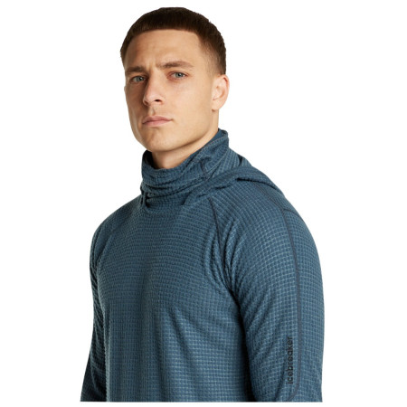 Bluza męska Icebreaker Men Mer 400 RealFleece Grid Pulover Hood