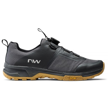 Męskie buty rowerowe Northwave Crossland Plus szary/brązowy Dark grey