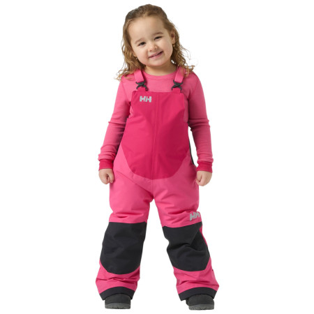 Dziecięce spodnie zimowe Helly Hansen K Rider 2 Ins Bib Hot Pink