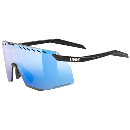 Okulary przeciwsłoneczne Uvex Pace Stage Cv czarny/niebieski Black Matt /Mir. Blue