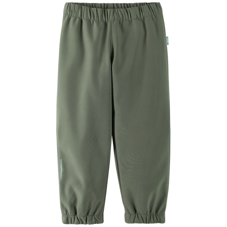 Dziecięce spodnie softshellowe Reima Oikotie Greyish Green zielony Greyish Green
