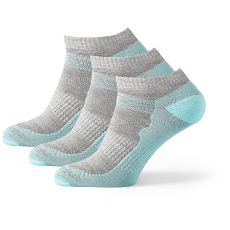 Skarpetki Zulu Merino Summer 3-pack turkusowy blue
