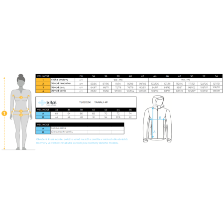 Bluza damska Kilpi Tanali-W