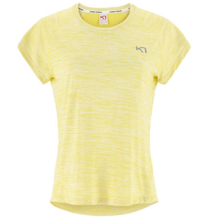 Damska koszulka Kari Traa Emily Short Sleeve żółty Bee