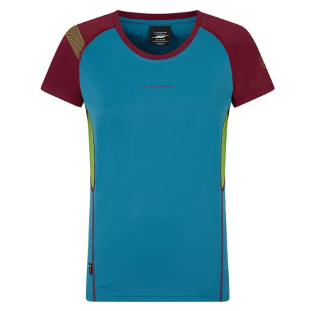 Koszulka damska La Sportiva Move T-Shirt W niebieski Topaz/Red Plum