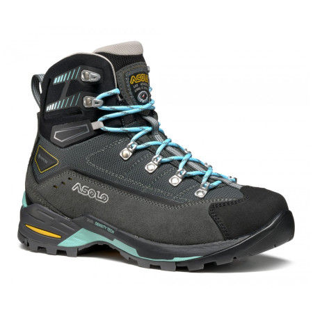 Damskie buty trekkingowe Asolo Finder PRO GV szary/niebieski GRAPHITE / GUNMETAL / POOL SIDE