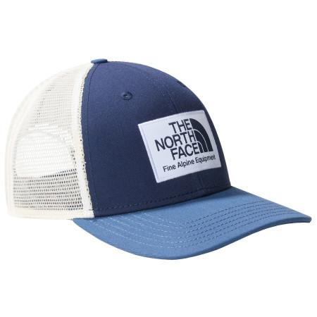 Bejsbolówka The North Face Deep Fit Mudder Trucker niebieski/biały SHADY BLUE/SUMMIT NAVY