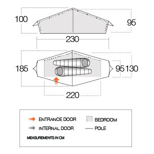Namiot turystyczny Vango Starav 200