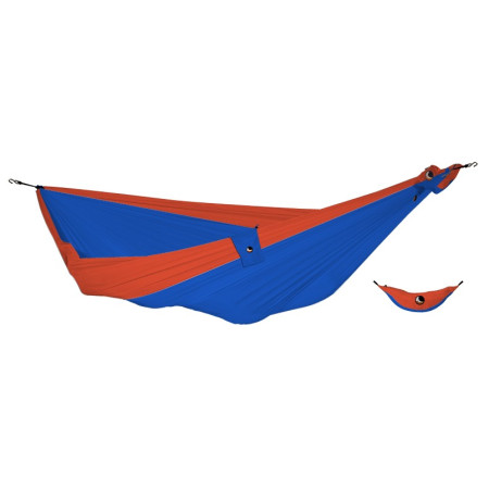 Hamak Ticket to the moon King Size Hammock niebieski/pomarańczowy royal blue/orange