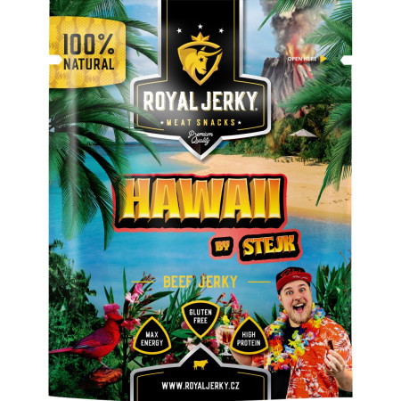 Mięso suszone Royal Jerky Beef Hawaii By Stejk 9x22g