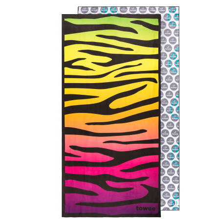 Ręcznik szybkoschnący Towee Zebra 70x140 cm mix1 Ribs