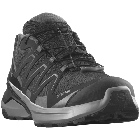Męskie buty turystyczne Salomon Examotion Gore-Tex czarny Black / Pewter / Asphalt