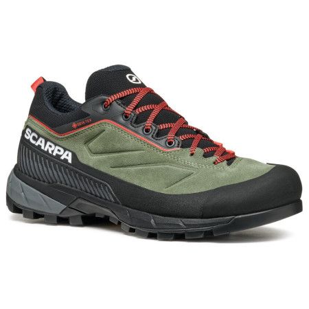 Damskie buty turystyczne Scarpa Rapid Xt Gtx Wmn zielony/czerwony Birch-Coral