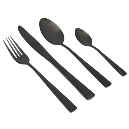 Zestaw sztućców Gimex Cutlery black 16 pc