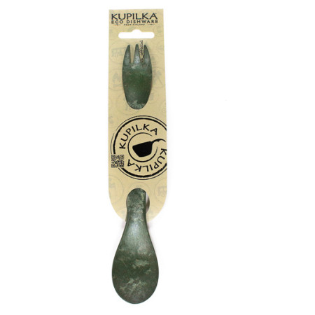 Łyżka i widelec Kupilka Spork 225 zielony Green