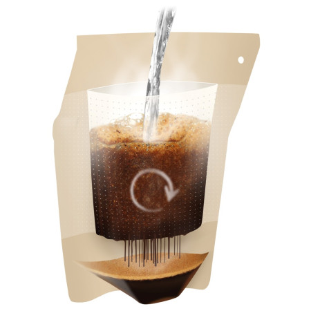 Kawa Grower´s cup Zestaw podarunkowy 2 saszetki kawy Kobieta