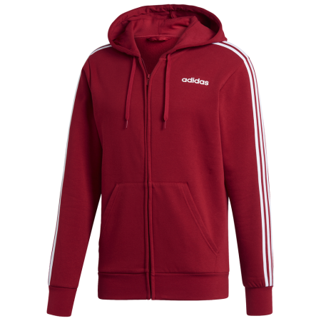 Męska bluza Adidas E 3S FZ FL czerwony