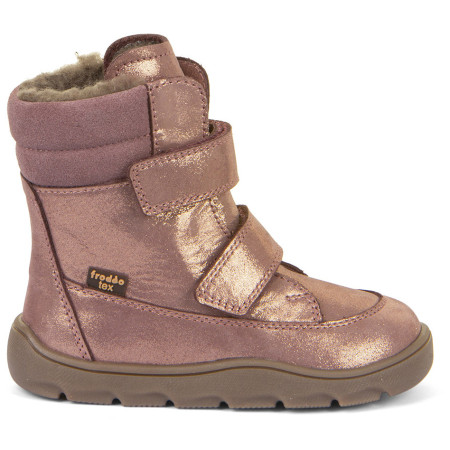 Dziecięce buty zimowe Frodo Barefoot Zeru Tex Winter Pink/Gold