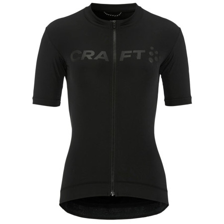 Damska koszulka kolarska Craft W Endur Logo czarny Black