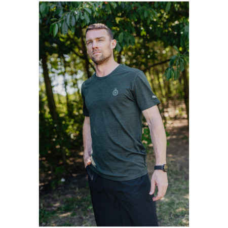 Koszulka męska Zulu Merino Quest 160 Short Comfy