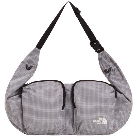 Torba naramienna The North Face Never Stop Utility Sling szary Cumulus Cloud