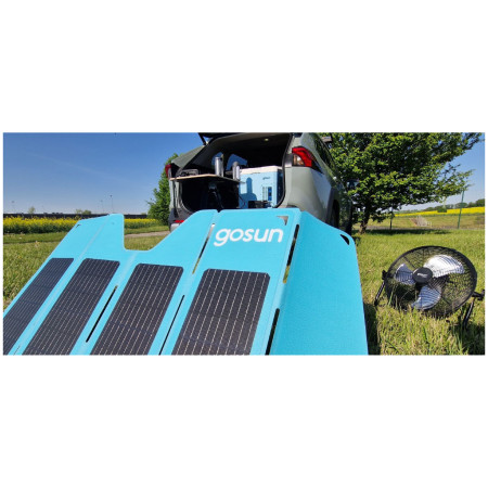 Wentylator GoSun Breeze 12V solarny + 12V wentylator