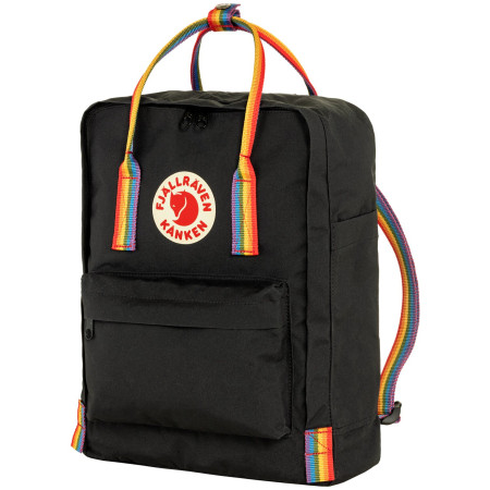 Plecak Fjällräven Kånken Rainbow czarny Black-Rainbow Pattern
